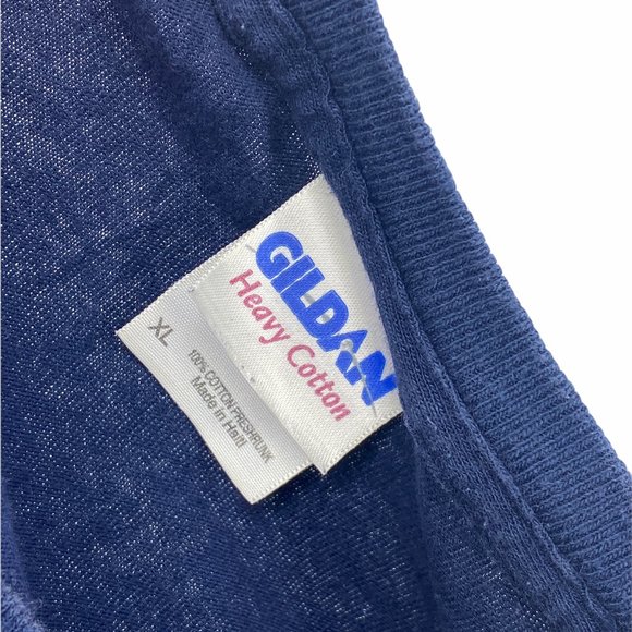 Vintage Gildan Men's San Diego Padres Beat LA Navy Blue Short Sleeve T-Shirt  XL - Picture 6 of 7